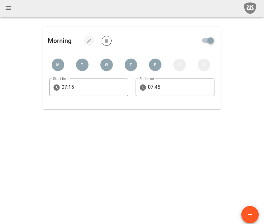 Machine scheduling